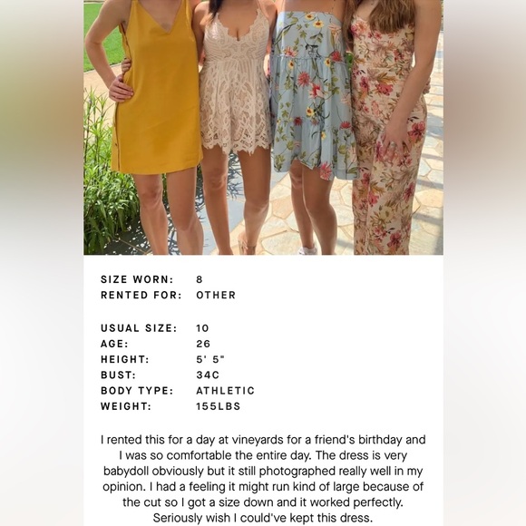 Nicholas Pastel Blue Floral Print Babydoll Mini Dress - Picture 10 of 16